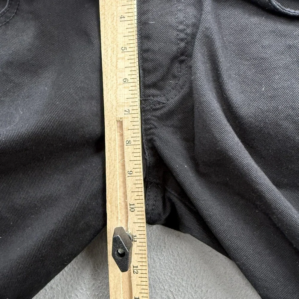 Ash & Erie Jeans Mens 30x29 (Fits 30/28) Black Slim Taper Dark Wash Stretch.